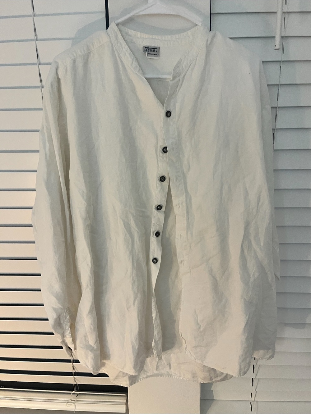 CP Shades Lightweight Collarless Shirt